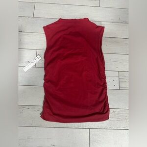 Red Sleeveless Dress